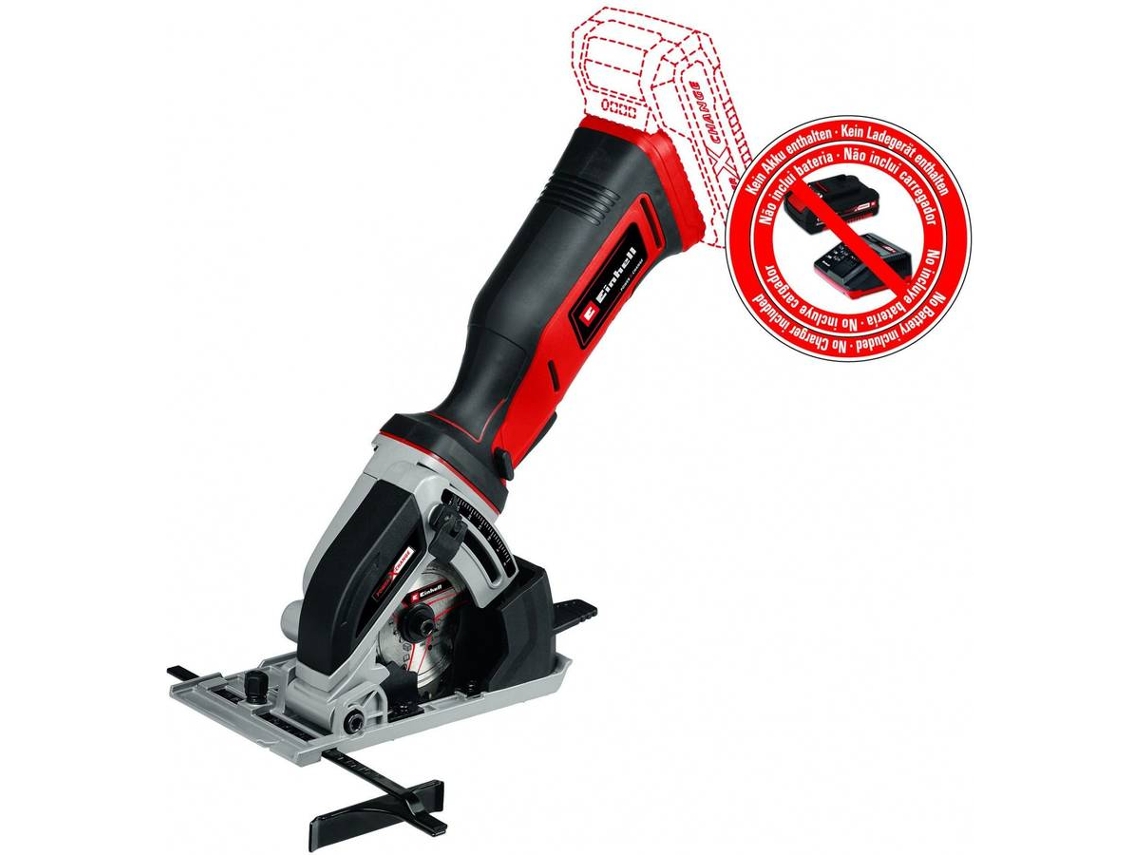 Mini Serra Circular EINHELL 18V Te-Cs 18-89 L