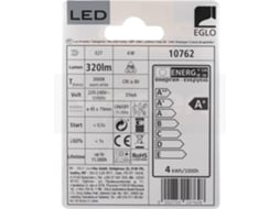 Lâmpada LED EGLO G45 3000K (4 W - Casquilho: E27 - Luz Amarela) — E27-LED-G45 | 4W