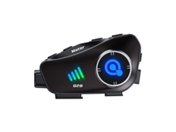 A Lente Da Câmara Montada No Capacete Captou O Piloto Do Walkie-talkie O Auricular Tinha Uma Capa Preta Para Fita Cassete.