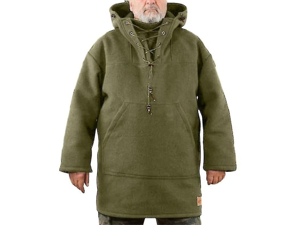 2026 chaqueta de Invierno para Hombre Con Capucha de Lana Gruesa Y Sudadera de Ocio