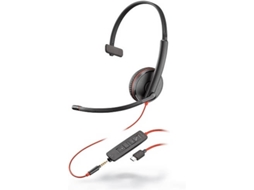 Auscultadores com Fio PLANTRONICS Blackwire 3215 (On Ear - Microfone)