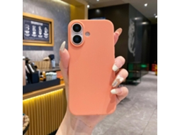 Conjunto De 2 Capas Para Iphone 17 Pro Max, Rosa Begônia, Em Silicone Macio Fosco, Resistentes A Quedas.