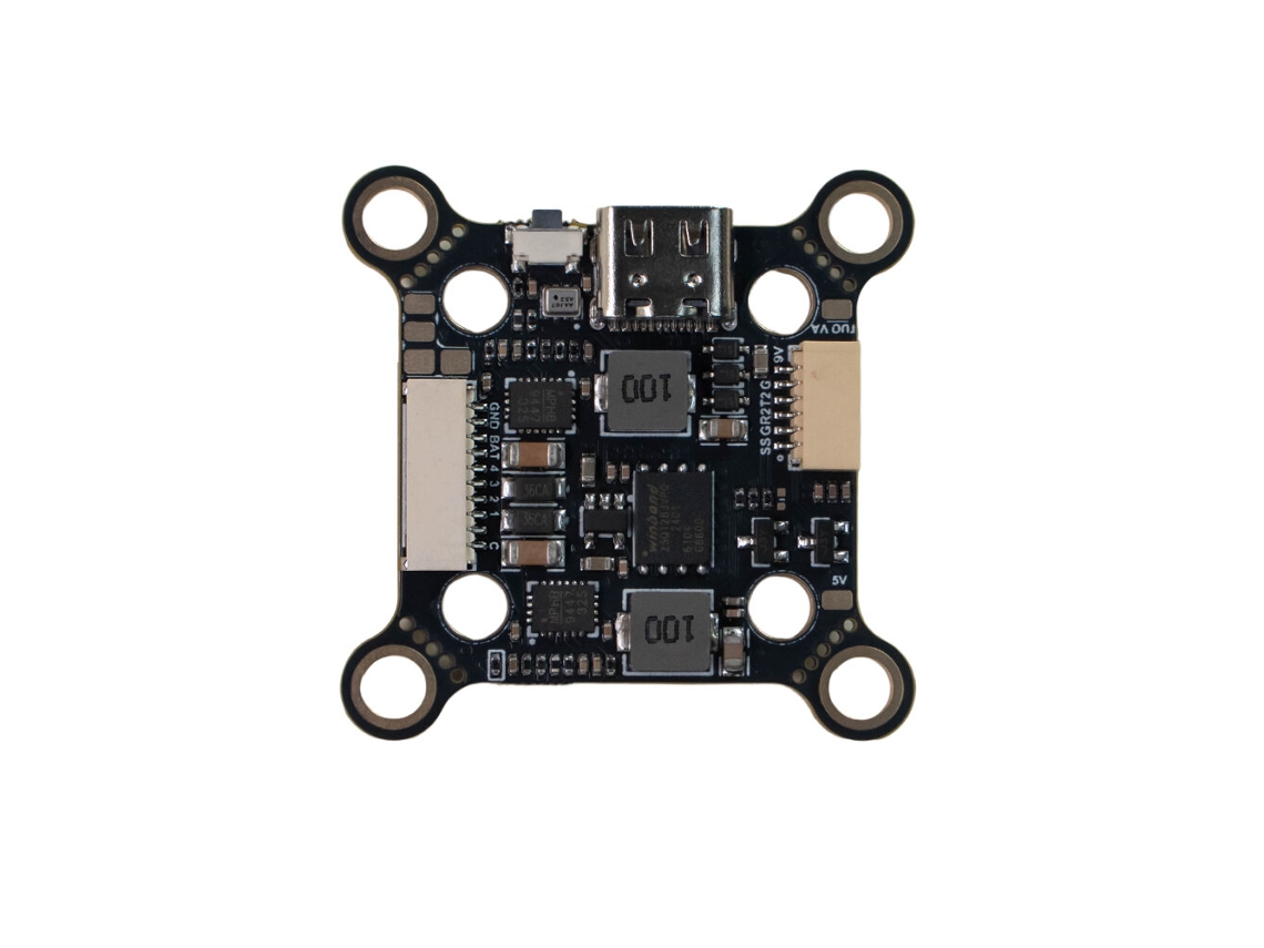 Controlador de Voo Greatmountain At32 F435 Rgt7 3 6s, Preto, 20*20mm / 30,5*30,5mm, com Saída Bec de 5v/9v para Drones de Corrida Fpv. MDUG