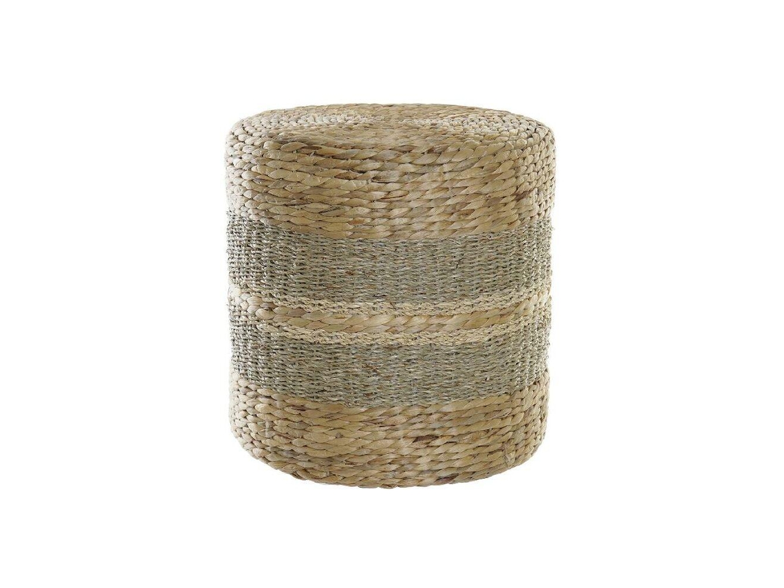 Repousa Pés Dkd Home Decor Fibra Natural Zostera Marina 42 X 42 X 40 Cm