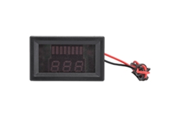 Aetheria voltímetro Digital de Bateria de Lítio Dc 12v 60v com Display Azul para Veículos Elétricos