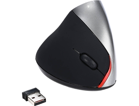 Rato XSJ Wireless Carregamento Vertical 2.4G (2400 dpi - Cinzento)