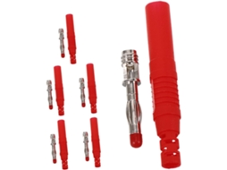 Conjunto De 6 Conectores Banana De Cobre Com Ponta Soldável E Carcaça Resistente Para Alto Falantes, Gokoco