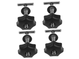 Conjunto De 4 Parafusos De Fixação De Trilhos Para Acessórios Automotivos, Parafusos Internos, Fornecimento Seguro