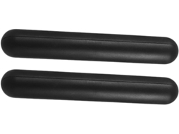 Batedor De Café Silicone Preto, 2 Peças, Compacto E Portátil, Ideal