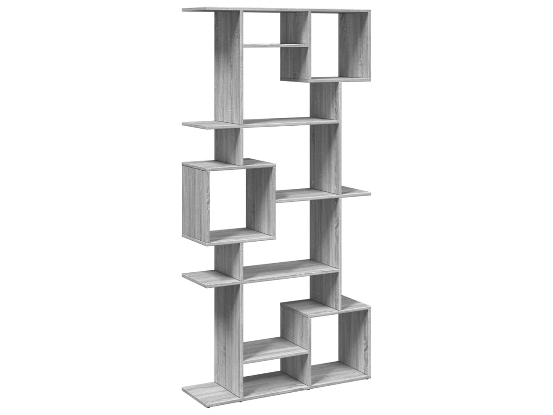Book Cabinet, Book Cabinets Vidaxl Cinzeto Madeira Processada (n/a)