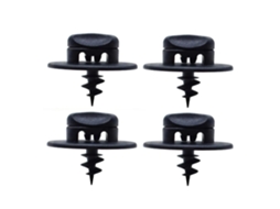 Conjunto De 4 Presilhas Fixação Para Carpete Com Parafuso, Oval,