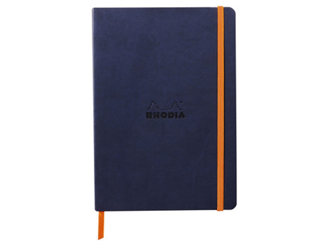 RHODIA 117378C Caderno e Bloco A5 80 Folhas Azul