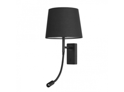 Forlight Janet - Aplique 245x305x205mm, Alumínio, Cor Preto