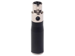 Adaptador de Áudio Xlr Mini 3 Pinos Macho para 4 Fêmea, Conversor Sinal Hi fi Microfone e Alto falante. AQUAFORGE