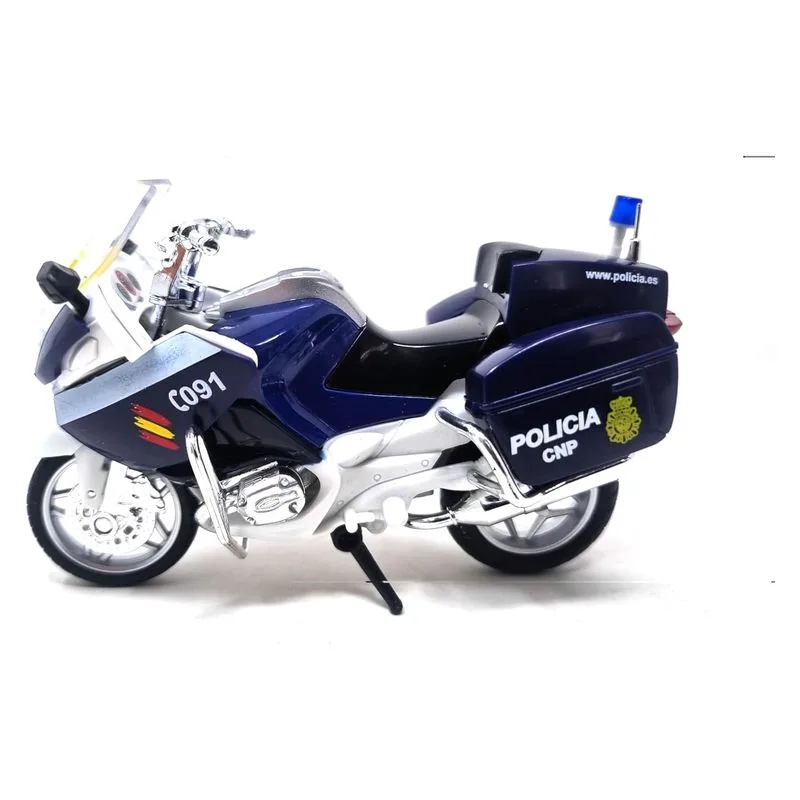 Motociclo Metálico da Polícia Nacional 1:12 Gt-3987 PLAYJOCS