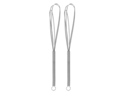 2026 2pcs Batidor Mezclador para Tinte de Pelo Herramientas de Peluquería de Acero Inoxidable