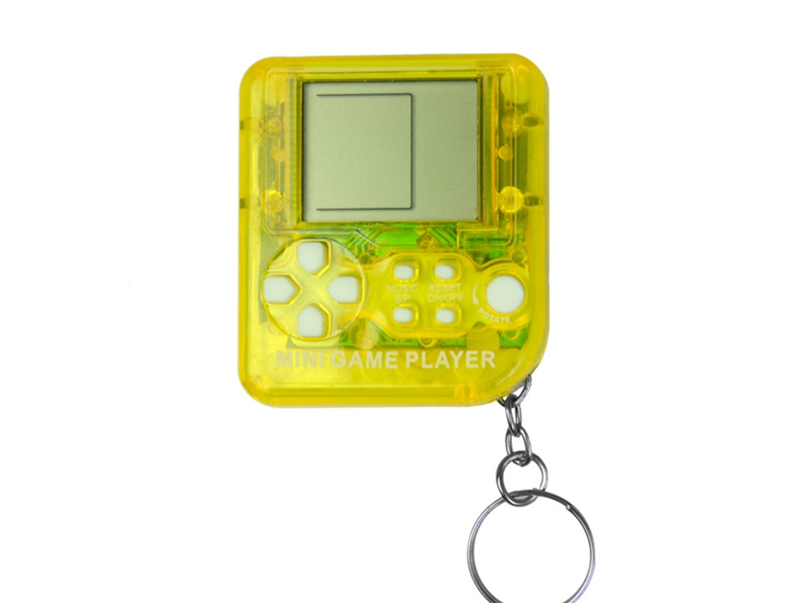 Primerox chaveiro Mini Console de Jogos Clássico Retrô Portátil com Lcd Brinquedo Antiestresse