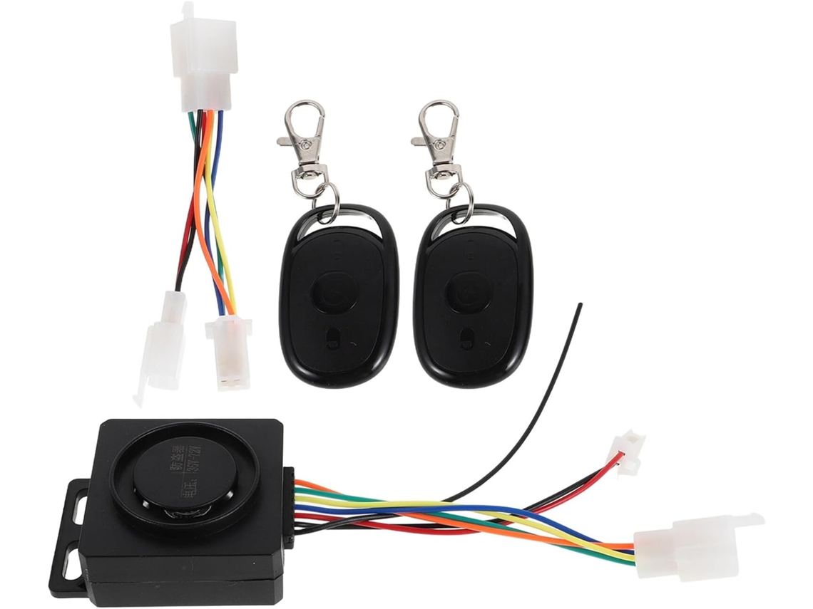 Alarme Para Veículo Elétrico,alarmes Bicicleta Elétrica,remotos Peças Motocicleta,preto