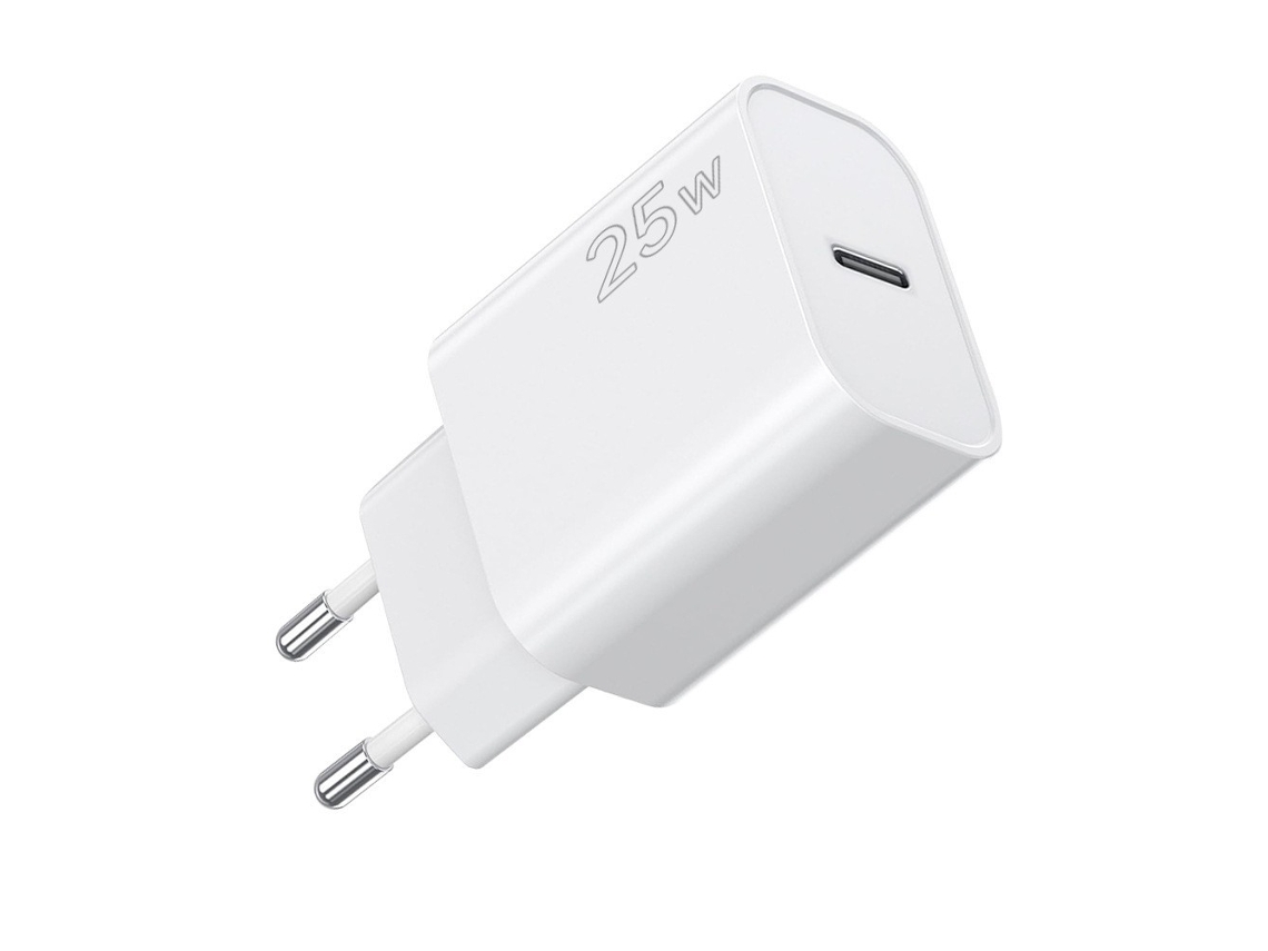 Carregador de Parede Usb c 25w para Iphone 17, Air 16, 15 e 14 Branco HEXINYIGJLY