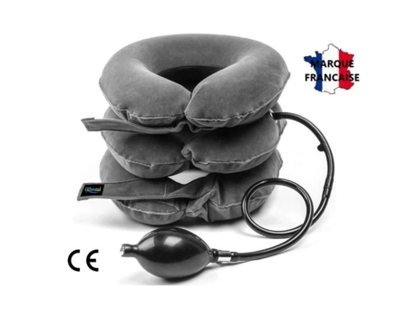 Almofada de tração cervical inflável Ozental, cinta de pescoço de ar, colar de tração cervical feminino/masculino para alívio do pescoço OZENTAL