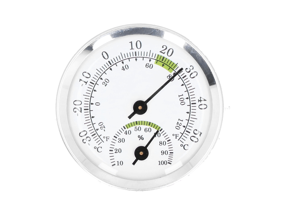 Higrômetro Dial Mini para Humidores e Estufas S/MARCA