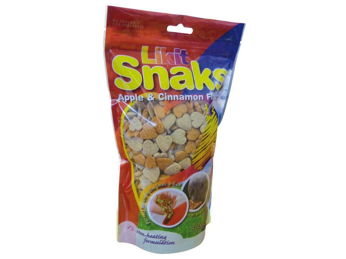 Aneis LIKIT Maçã/canela lanche