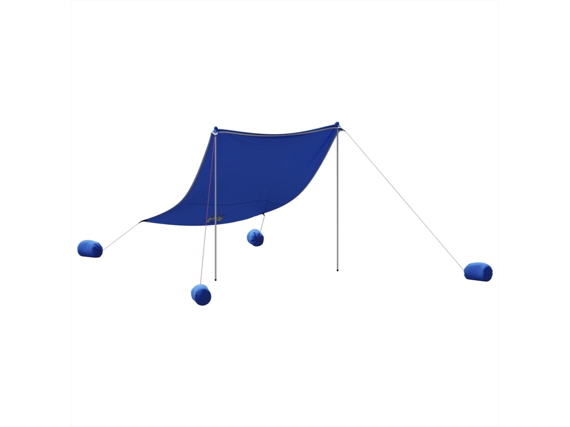 Toldo de praia VIDAXL Azul (210 x 228 x 213 cm)