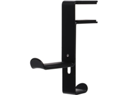Suporte Para Fones De Ouvido Homoyoyo Em Metal Preto, Resistente Ao Desgaste, Com Gancho Ajustável Para Uso Embaixo Da