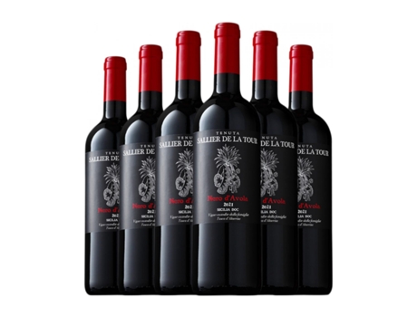Vinho TASCA D'ALMERITA Sallier de la Tour Nero d'Avola Sicilia (0.75 L - 6 Unidades)