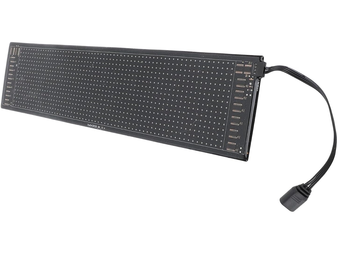 Painel De Led Com Rolagem Hyuduo Para Publicidade, Matriz De Leds Com Controle Por Aplicativo Bluetooth, Display Usb Com