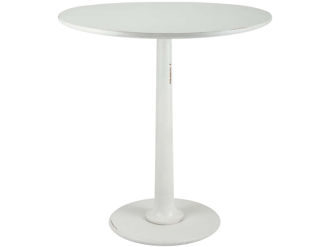 Mesa De Apoio Morristown Branco Antigo.