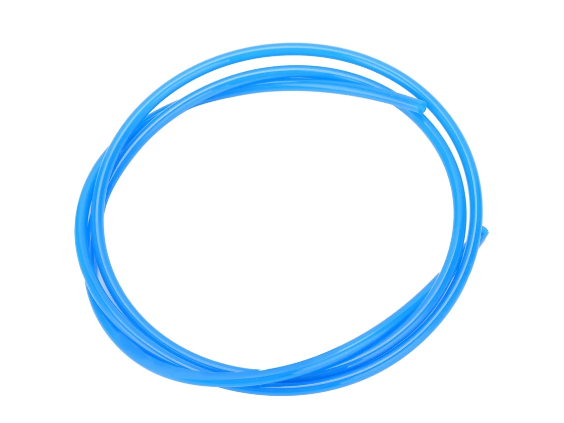 Mangueira Neumática Flexível Tpu Para Compressor De Ar Od16xid12 Azul 1m Resistente À Pressão