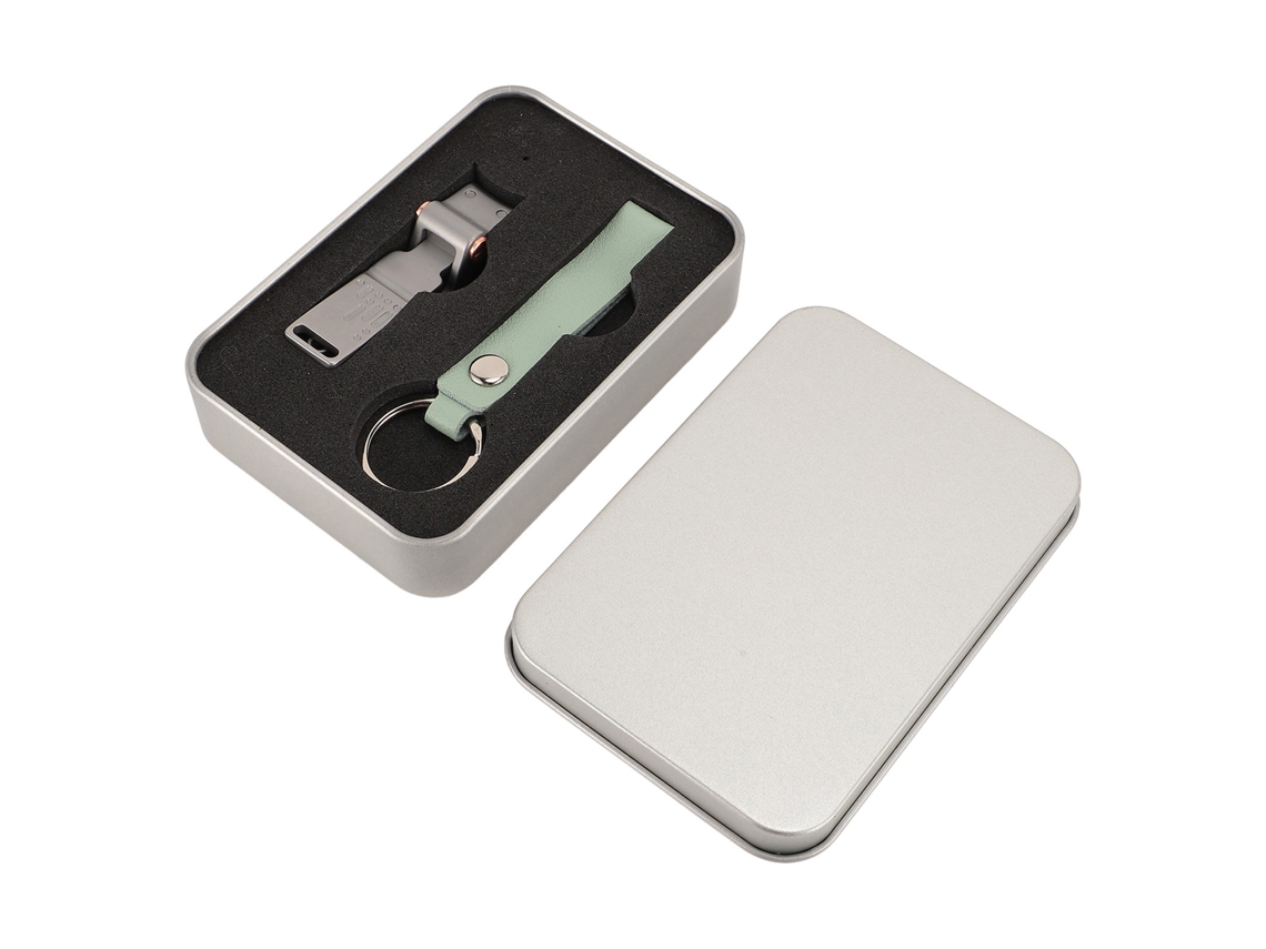 Cortauñas Portátil Com Chaveiro De Aço Inoxidável Grande Para Unhas De Mãos E Pés Cor Verde