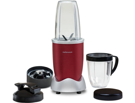 Liquidificador MELLERWARE ES9120050L (1000 W - Vermelho)