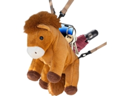 Lurelia Mochila Cavalo De Peluche, Bolsa Adorável Para Creche, Piqueniques E Viagens