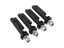 Conjunto De 4 Pinos Montagem Antifurto 17 Mm Para Maxtrax Mkii Lite.