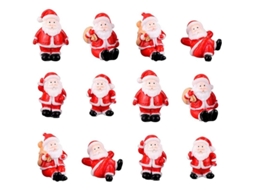 Figuras de Papai Noel em Resina S/MARCA