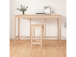 Vidaxl Mesa De Bar 180x80x110 Cm Madeira De Pinho Maciça