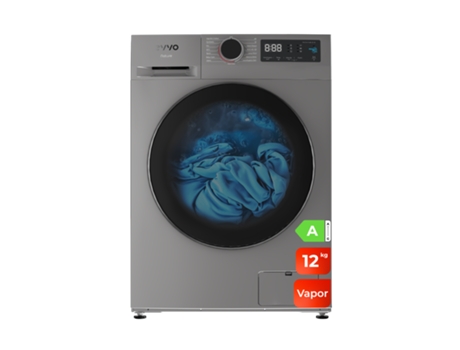 Máquina De Lavar Roupa Evvo 12 Kg Carregamento Frontal Nature 12, 1350 Rpm, Classe Energética A, Motor Inversor, 15 Programas
