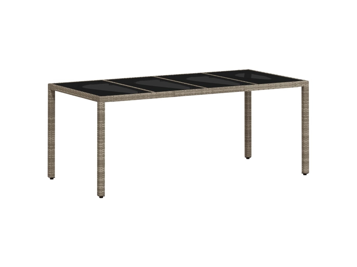 Garden Table, Garden Tables Vidaxl Cinzeto Rattan / Vime (n/a)