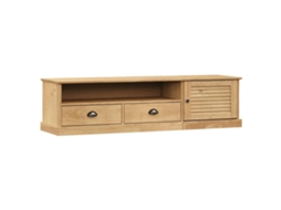 Tv Cabinet, Tv Cabinets Vidaxl Marrom Madeira De Pinho (n/a)
