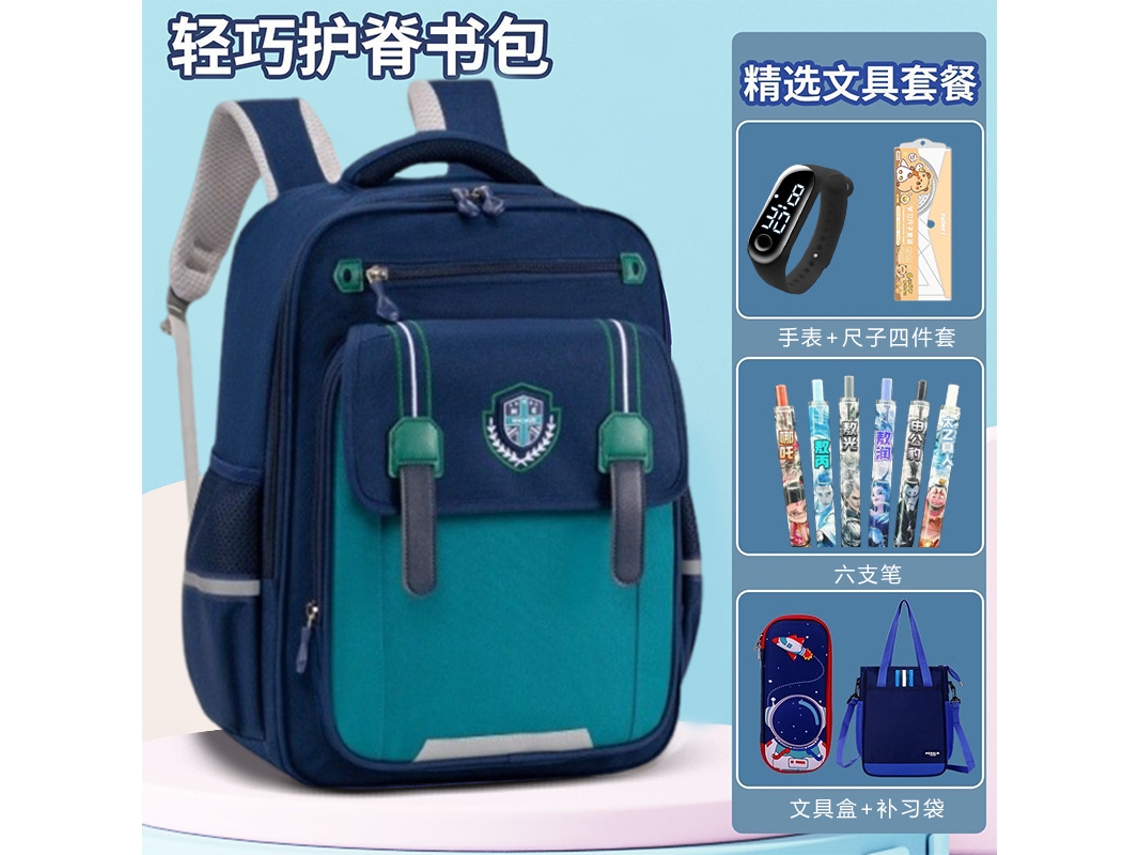 Laxiscreed Mochila Escolar Durável, Leve E De Ampla Capacidade Para Crianças E Jovens