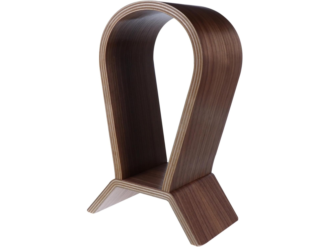 Suporte Para Fones De Ouvido Galpada, Em Madeira De Nogueira Natural, Estável E Elegante, Para Armazenar E Exibir Fones