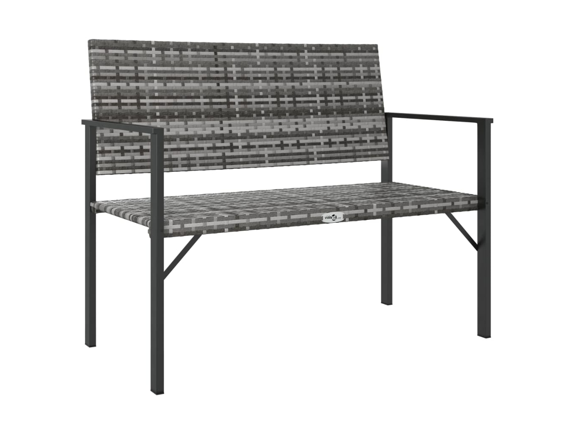 Garden Bench, Garden Benches Vidaxl Cinzeto Rattan / Vime (n/a)