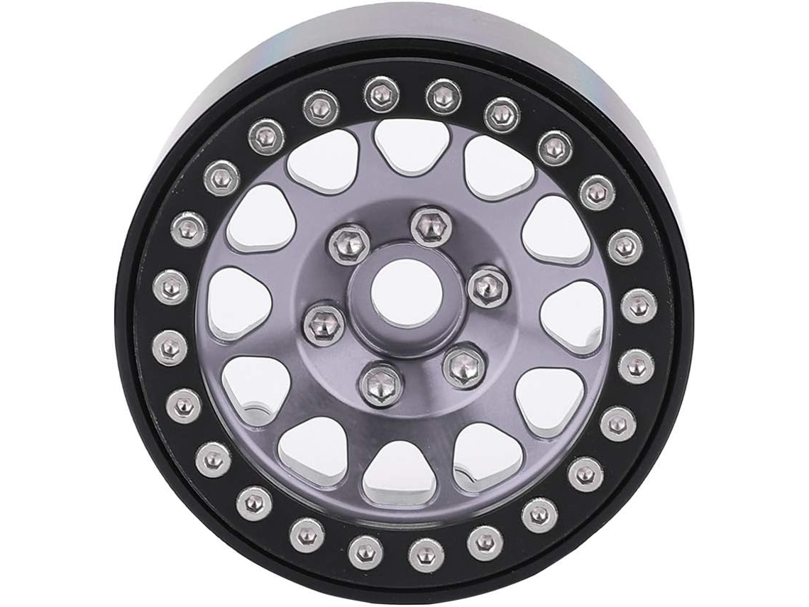 Cubo de Roda de Metal para Carro Rc Crawler 1:10 Scx10 / Scx10ii 90046/90047, Liga de Alumínio SFUSHOS