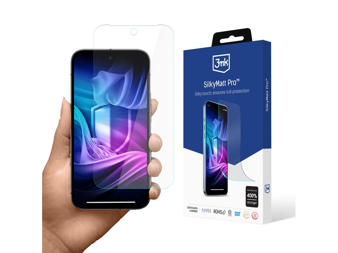 Película Protetora 3mk Silky Matt Pro Para Google Pixel 9a Matt Antirreflexo