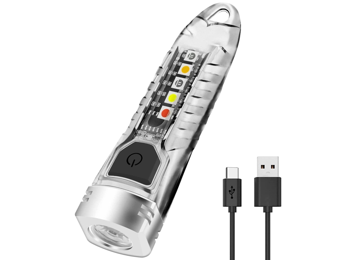 Lanterna Uv Recarregável 400 Lúmens