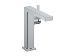 HANSGROHE Tecturis e Fine Misturadora Monocomando de Lavatório 150 Projeção 157 Mm Descarga Pop-Up de Abertura Fácil Coolstart Ecosmart+ 73040