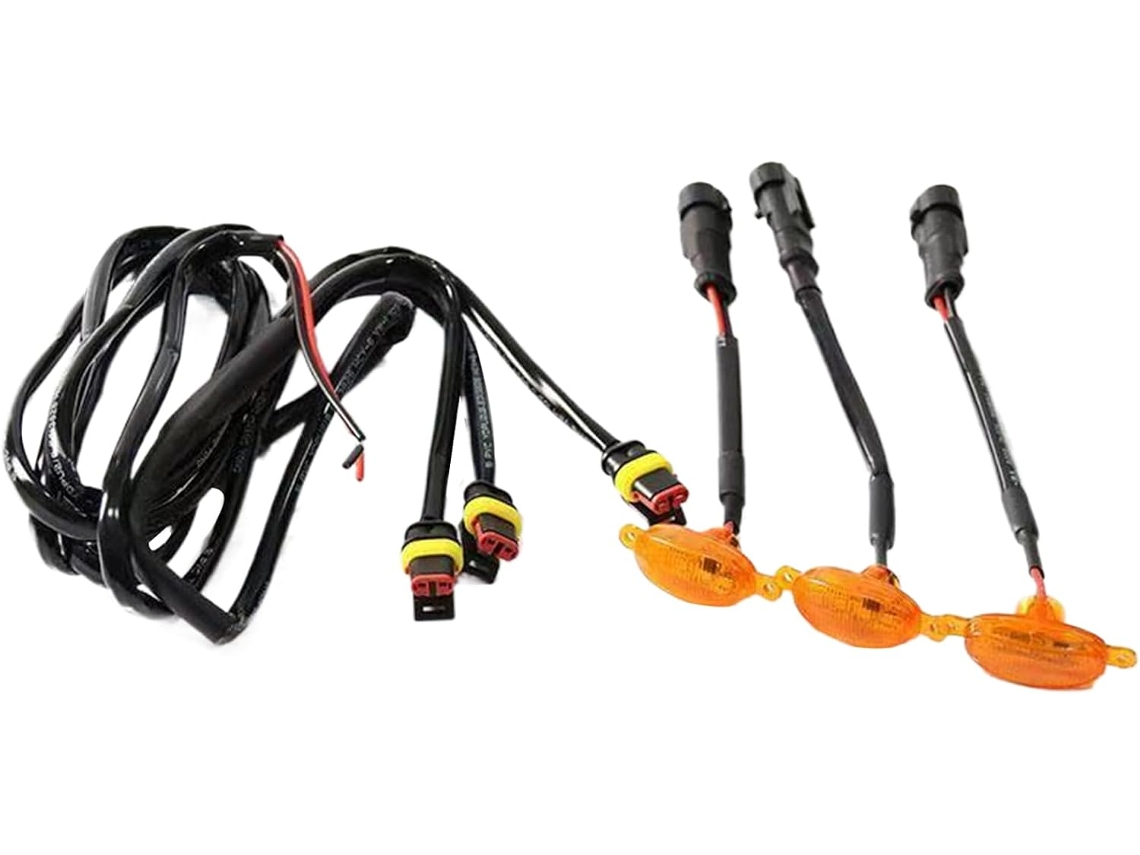 Farol De Led Para Grade Carro, Decoração Externa À Prova D Água