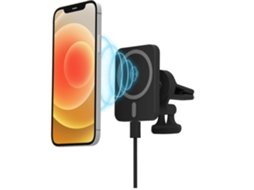 Carregador Montagem Carro Ventilação Magsafe para iPhone 12 YIZHOOD Magnética Preto